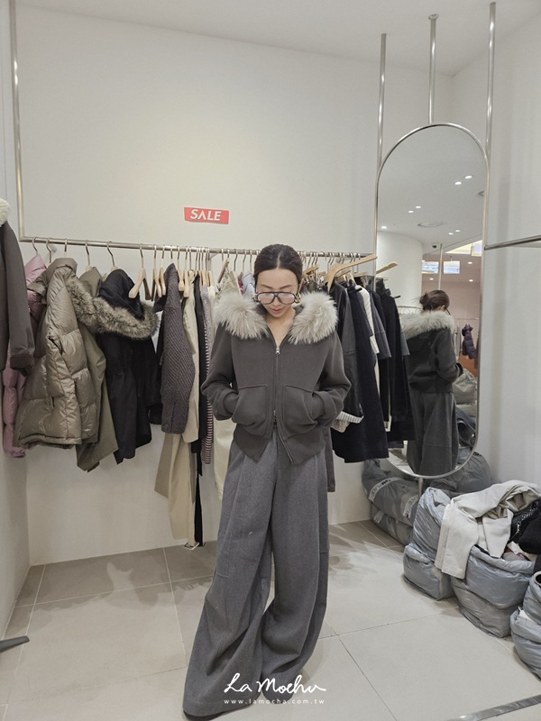 (限量商品)雙拉鍊人造毛刷絨外套